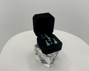 Vintage Dangle Turquoise Earrings