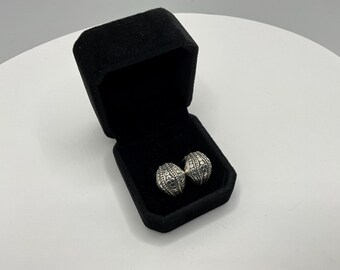 John Hardy Buddha Belly Clip On Earrings