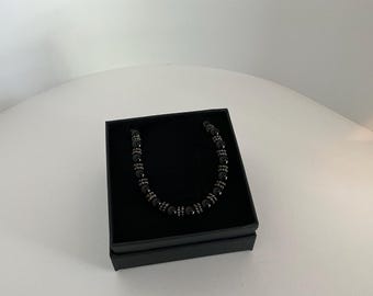 Onyx Beaded Necklace