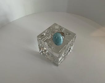 Larimar Statement Ring
