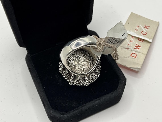 Vintage Steven Dweck Statement Ring - image 5