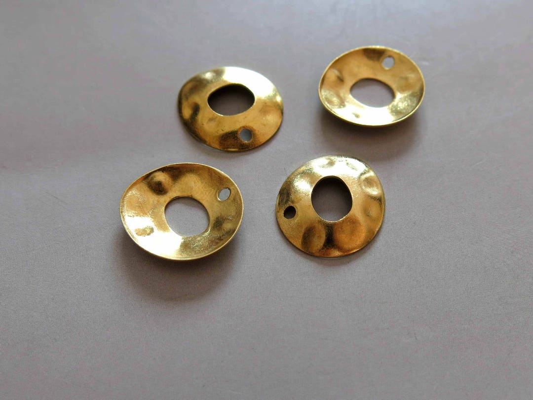 30pcs Raw Brass Rings Charms, Pendants Findings 18mm X 16mm F583 Etsy