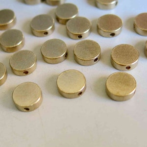 100pcs Raw Brass Round Beads Spacer Beads 5mm - F221