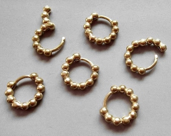 20pcs Raw Brass Boucle d’oreille Fermoir, Crochets de boucle d’oreilles Résultats 12mm - F2060