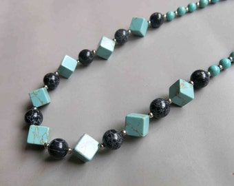 Turquoise beads Necklace - B705