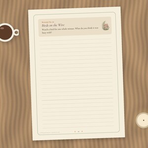 Small Wonders 30-Day Journal, Mindfulness Prompts for Mums, Cottagecore Self Care (Digital Download) image 8