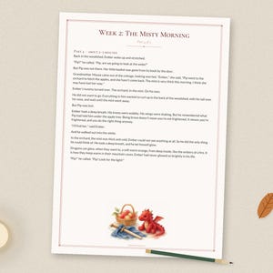 Waldorf Preschool Curriculum Autumn Bundle, September October November, Homeschool Ages 3-5 PDF image 8