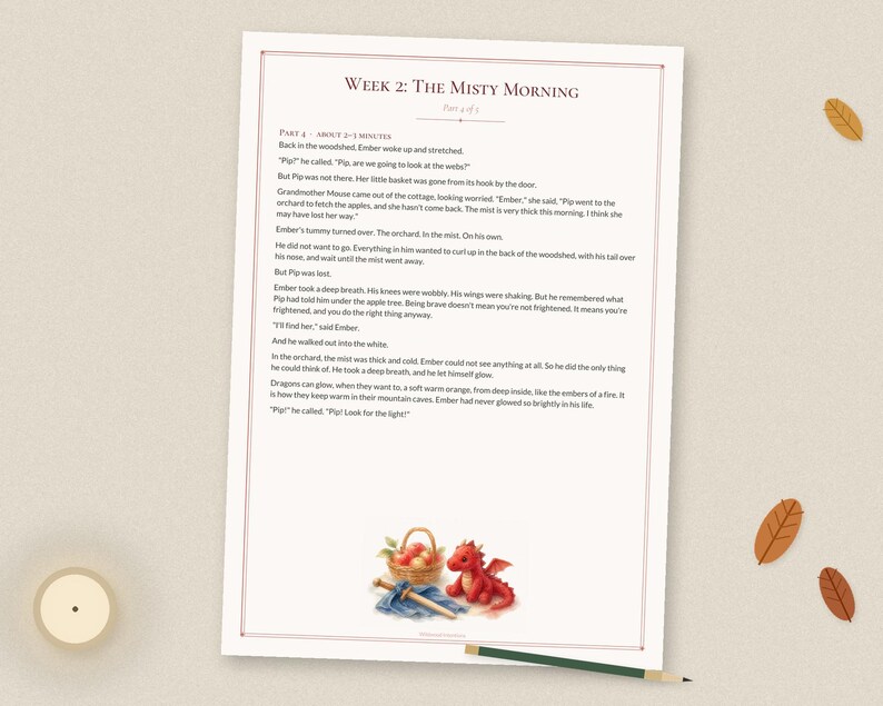 Waldorf Preschool Curriculum Autumn Bundle, September October November, Homeschool Ages 3-5 PDF image 8
