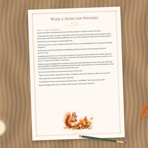Waldorf Preschool Curriculum Autumn Bundle, September October November, Homeschool Ages 3-5 PDF image 9