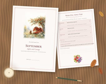 Waldorf Preschool Curriculum September, Michaelmas Dragon Story, Gentle Homeschool Ages 3-5 PDF