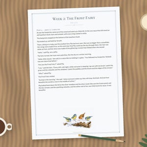 Waldorf Preschool Curriculum Winter Bundle, December January February, Homeschool Ages 3-5 PDF image 9