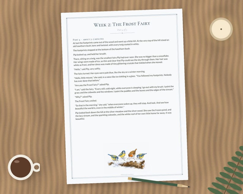 Waldorf Preschool Curriculum Winter Bundle, December January February, Homeschool Ages 3-5 PDF image 9