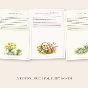 Waldorf kleutercurriculum voorjaarspakket, maart, april, mei, thuisonderwijs, 3-5 jaar (PDF) afbeelding 6