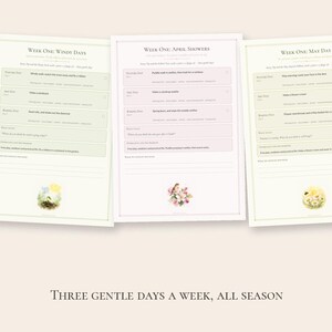 Waldorf kleutercurriculum voorjaarspakket, maart, april, mei, thuisonderwijs, 3-5 jaar (PDF) afbeelding 4