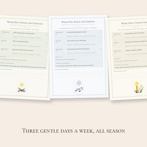 Waldorf Preschool Curriculum Winter Bundle, December January February, Homeschool Ages 3-5 PDF image 4