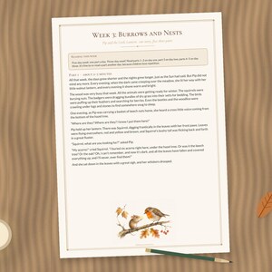 Waldorf Preschool Curriculum November, Martinmas Lantern Story, Gentle Homeschool Ages 3-5 PDF afbeelding 9