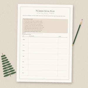Planificador semanal de ritmos Montessori Waldorf, para niños de 4 a 5 años, cuaderno de registro de la naturaleza (PDF) imagen 9