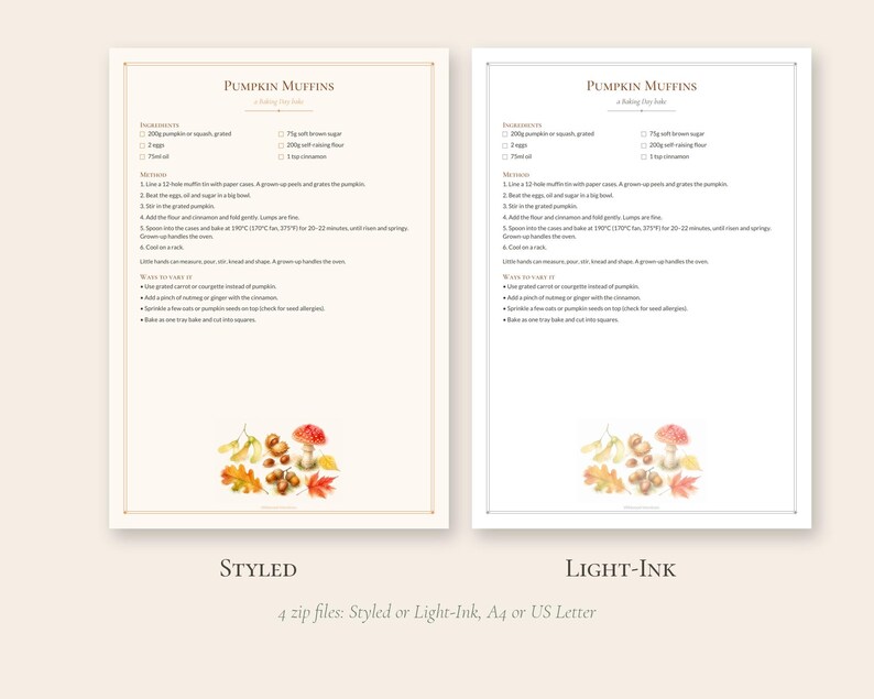 Waldorf Preschool Curriculum Autumn Bundle, September October November, Homeschool Ages 3-5 PDF image 7