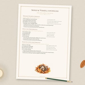Waldorf Preschool Curriculum November, Martinmas Lantern Story, Gentle Homeschool Ages 3-5 PDF afbeelding 8