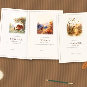 Waldorf Preschool Curriculum Autumn Bundle, September October November, Homeschool Ages 3-5 PDF image 1