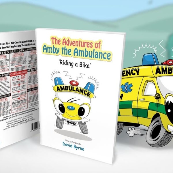 Libro per bambini con memoria jogger per pronto soccorso di emergenza in ambulanza