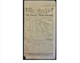 Uncut 1910s Size 16 Chest 32 Boys Undershirt Sleeveless, Short or Long Sleeves Ladies Home Journal 2435 Vintage Sewing Pattern Not Copy