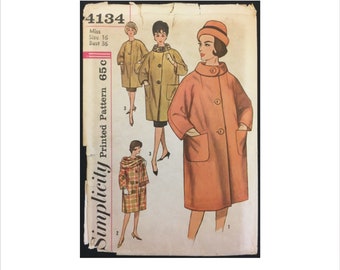 1973 Vintage Sewing Pattern DRESS B36 92cm 2130 Mccall's 3538