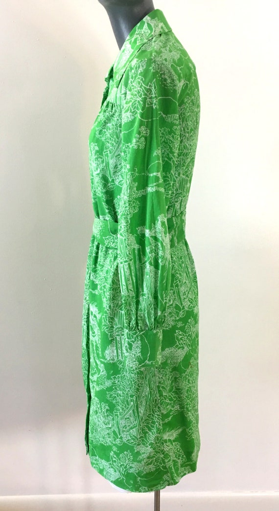 1970s Lanvin Size 10 Bust 35 Shift Dress 3 Queens… - image 3