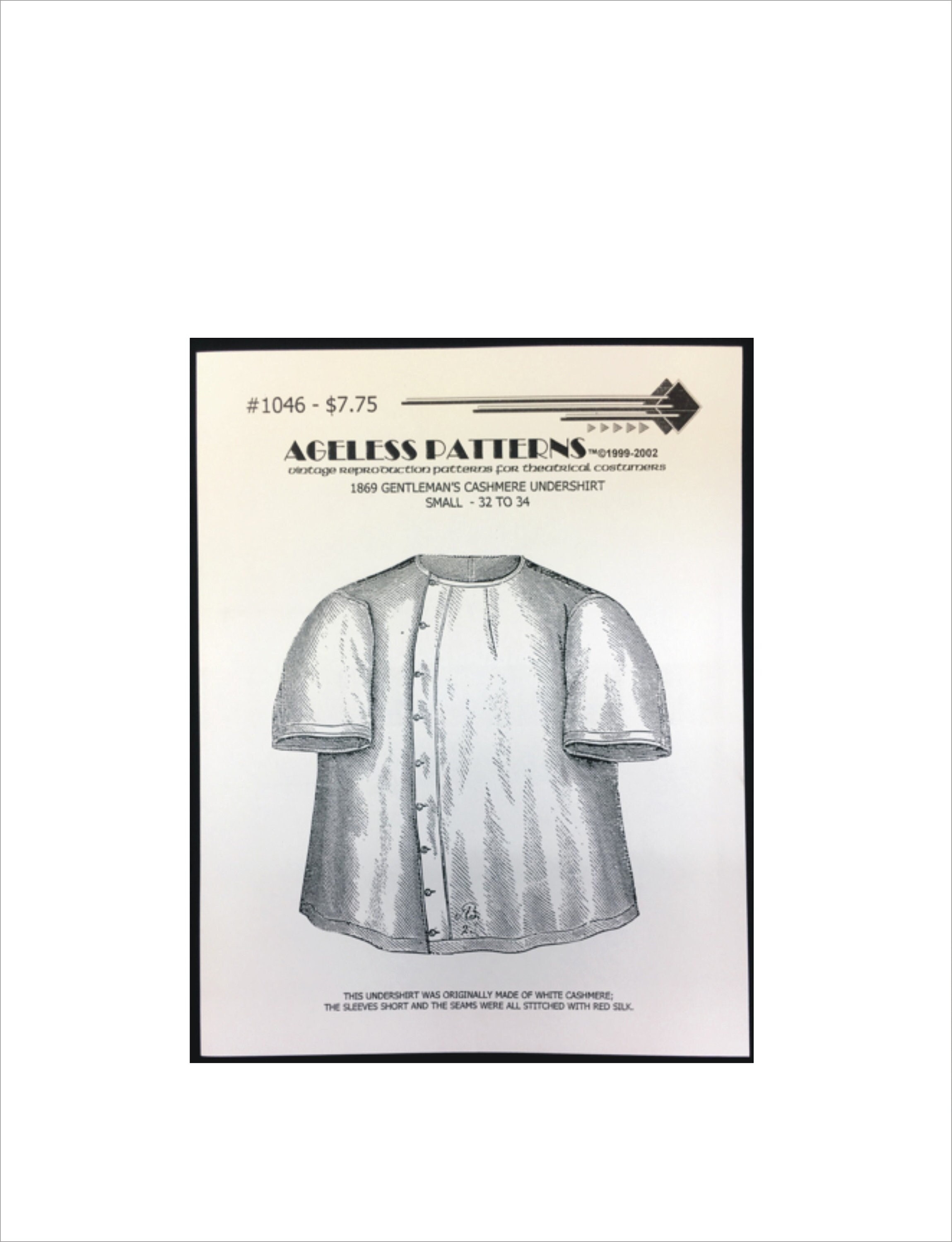 Uncut 1860s Size Small Chest 32 34 Mens Undershirt Ageless Etsy