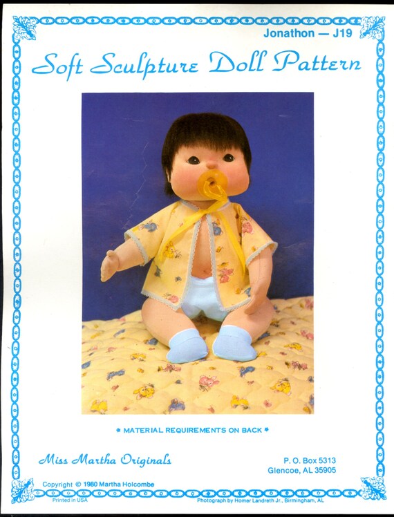miss martha originals soft sculpture dolls