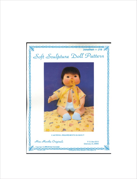 miss martha originals soft sculpture dolls