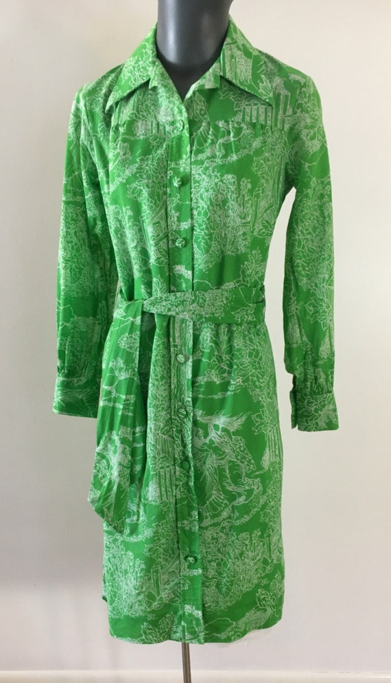 1970s Lanvin Size 10 Bust 35 Shift Dress 3 Queens Print Button Front Vintage 70s Green Cotton Shirtdress Shirt Designer - Etsy 1970s Lanvin Size 10 Bust 35 Shift Dress 3 Queens Print Button Front Vintage 70s Green Cotton Shirtdress Shirt Designer - Etsy