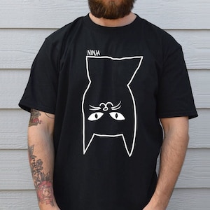 Cat Tshirt Cat Shirt Cat Lover Gift Cat T-Shirt Graphic Tees Mens Cat T-Shirt Cat Print Tee Womens Cat Tee Cat T-Shirt Gift