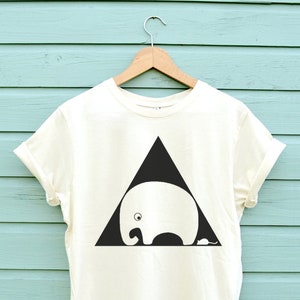 Elephant Shirt, Aesthetic Shirt, Tumblr Shirt, Trending Shirt In Three Colours Ships Within Two Days Linen