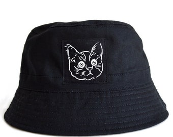 caterpillar bucket hat