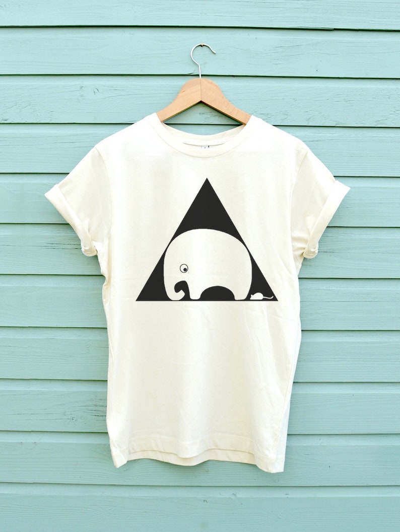 Elephant Shirt, Aesthetic Shirt, Tumblr Shirt, Trending Shirt In Three Colours Ships Within Two Days Linen