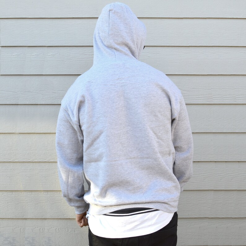 Christmas Hoody Christmas Hoodie Santa Sweater Christmas Sweatshirts Santa Hoodie Christmas Sweater In Grey.