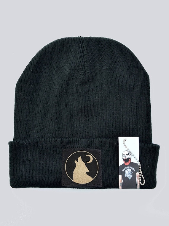 wolf beanie hat