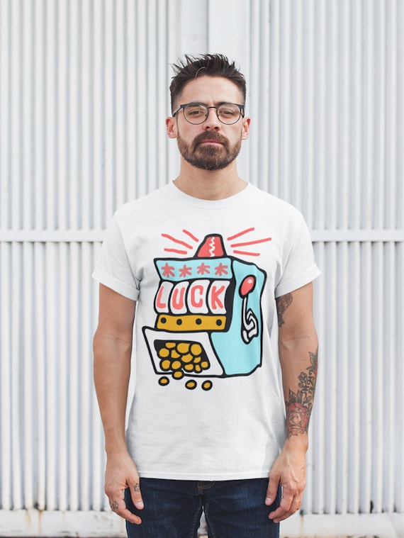 Luck Fruit Machine Shirt Tumblr Clothing Aesthetic Shirt Etsy