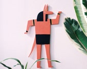 Anubis - Wooden Wall Hanging