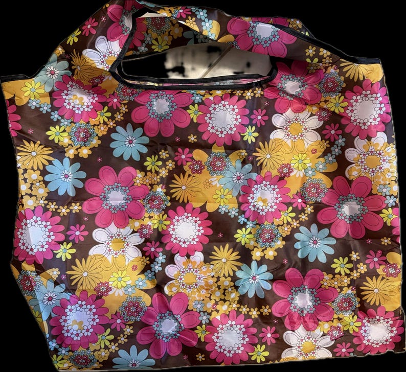 Reusable Shopping Bags Foldable | 3 Random Bags | 18x20 Inches - Etsy