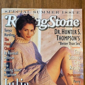 Julia Roberts Rolling Stone - 1994 - First Bound Edition - Special Double Issue