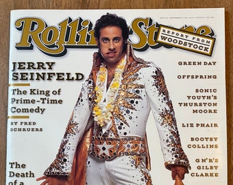 Jerry Seinfeld Rolling Stone - Old Elvis - First Bound - Never