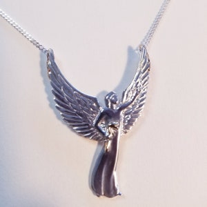 Gabriel! New Archangel by Artist - Handcrafted 925 Nickle free Sterling necklace, adjustable