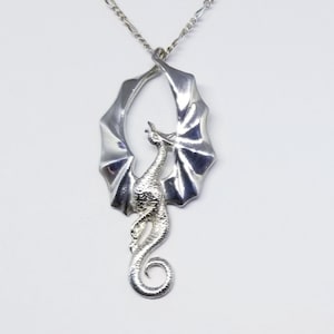 Silver Mini Dragon Pendant nickle free