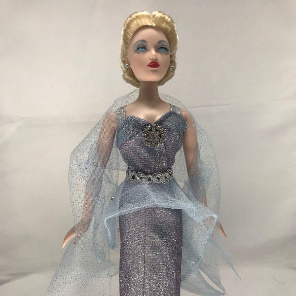 Blue Sparkle evening ensemble for Gene Marshal doll