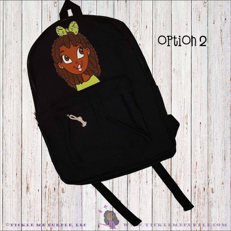 African American Backpack set Girls backpack Personalized Etsy