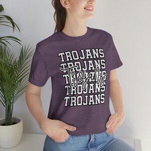 Trojans Multiple Shirt, Class of 2023, Grad Shirt, School Spirit, Graduation Shirt, School Spirit, Senior Gift, College Grad, Split Tee