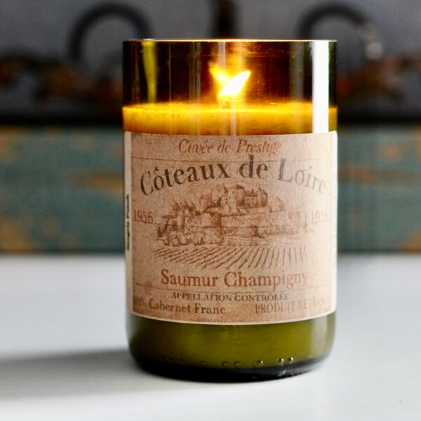 Wine Scented Candle Etsy