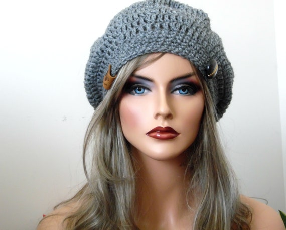 Bonnet slouchy bonnet ado ou femme bonnet chimio accessoire